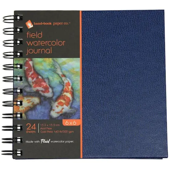 Global Art Hardcover Field Watercolor Journal {1}