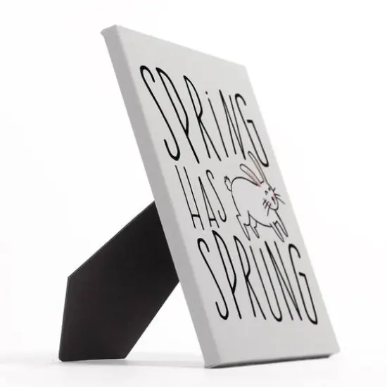Spring Sprung Bun 8" x 10" Tabletop Canvas {3}