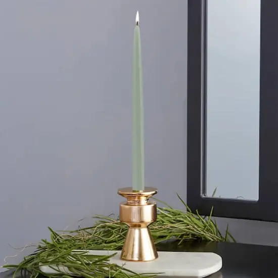Root Candles 12" Unscented Taper Candles, 12ct. Sage Green {5}