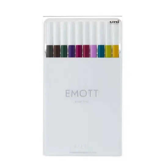 EMOTT 10 Color Fineliner Pen Set #3 {1}
