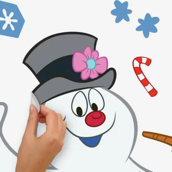 RoomMates Dry Erase Frosty Peel & Stick Giant Wall Decals {7}
