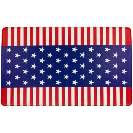 29" Stars & Stripes Americana Kitchen Comfort Mat {1}