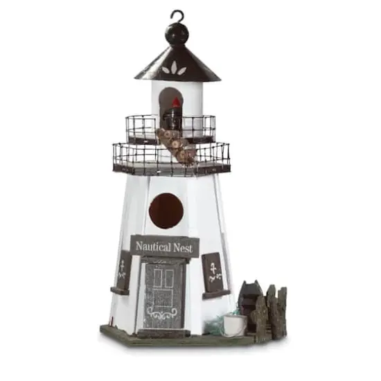 12.25" Nautical Nest Birdhouse {1}