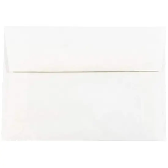 JAM Paper A1 Parchment Invitation Envelopes, 50ct. White {1}