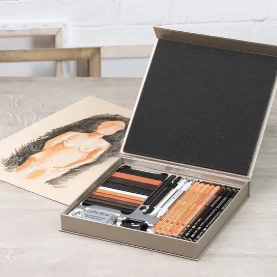 Cretacolor Passion 25 Piece Drawing Box Set {3}