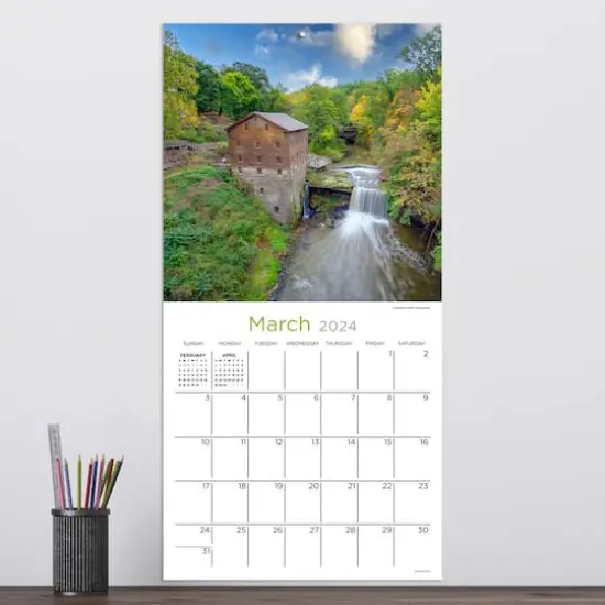 TF Publishing 2024 Ohio Wall Calendar {5}
