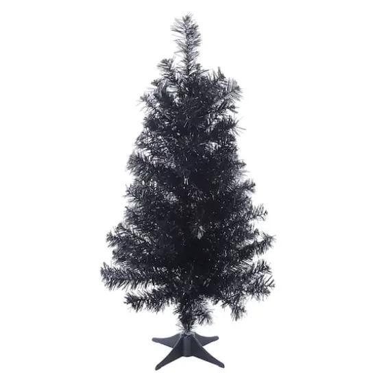 23" Black Tinsel Halloween Tree by Ashland&reg; {1}