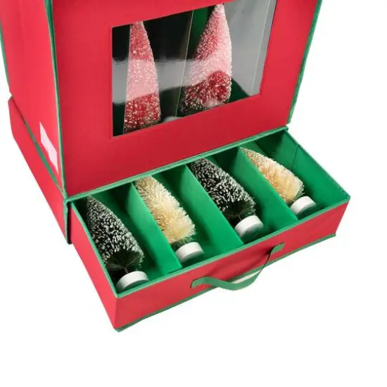 Honey Can Do Red Holiday D&eacute;cor Box {3}