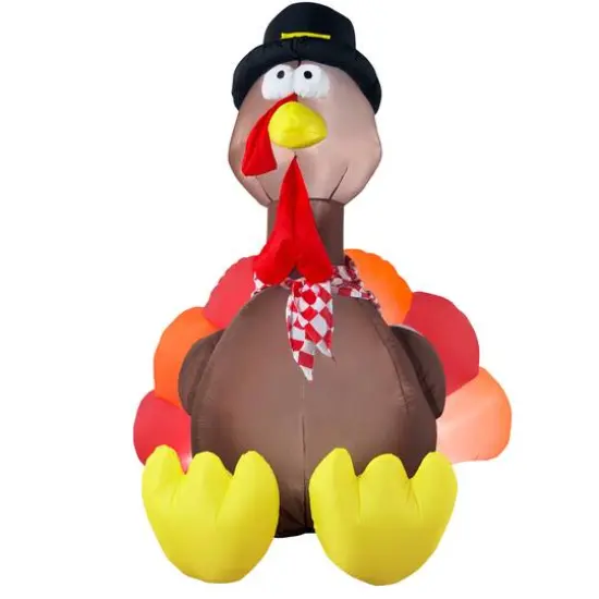 6ft. Airblown&reg; Inflatable Thanksgiving Turkey {1}