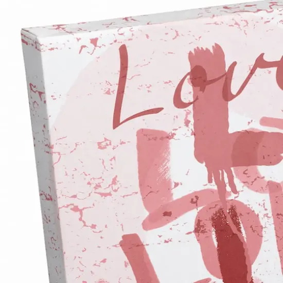 Love Graffiti Canvas Wall Art {4}