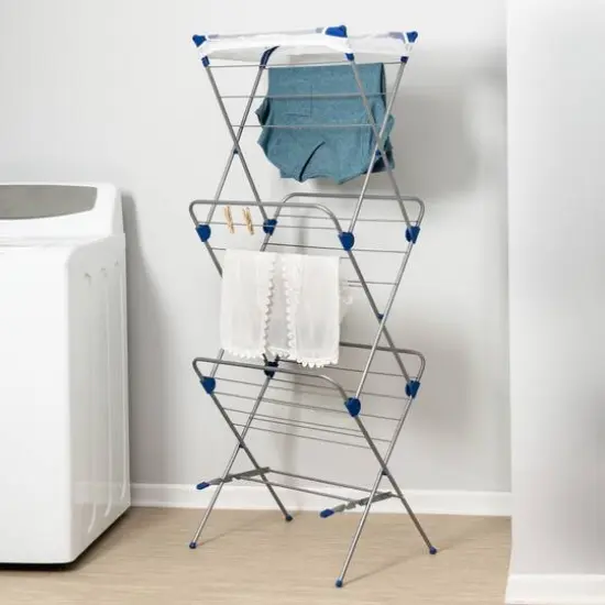 Honey Can Do 3-Tier Mesh Top Drying Rack {1}