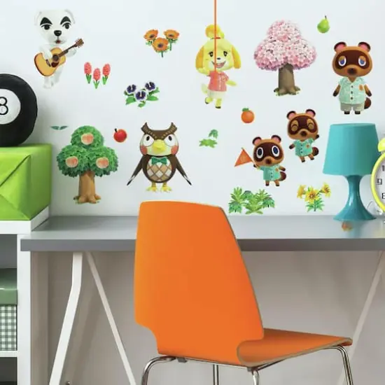RoomMates Animal Crossing Peel & Stick Wall Decals {4}