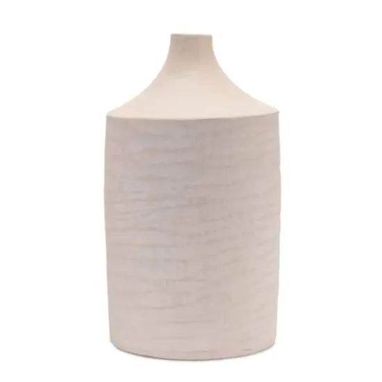18.25" Recycled Paper Chalk Vase {1}