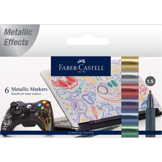 Faber-Castell&reg; Metallic Markers {1}