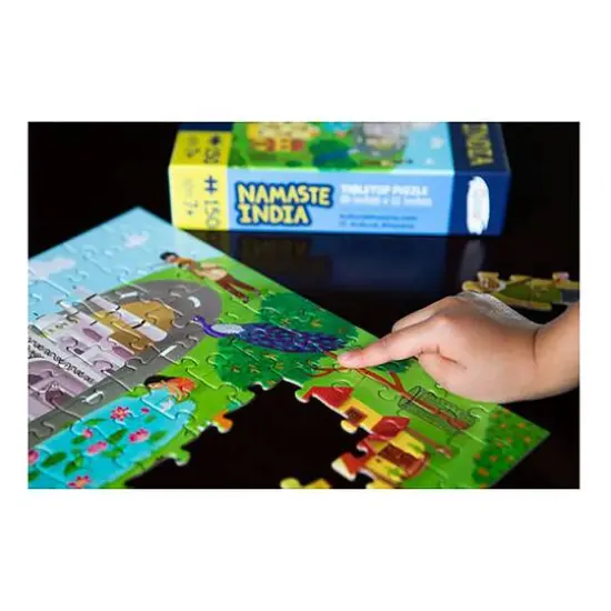 Kulture Khazana Namaste India 150 Piece Puzzle {5}
