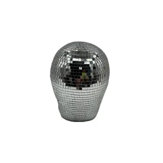7" Disco Skull Tabletop D&eacute;cor by Ashland&reg; Silver {4}