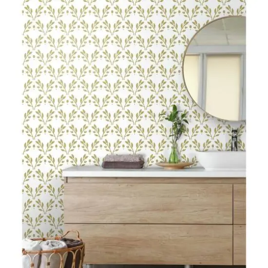 RoomMates Rose Lindo Dawn Peel & Stick Wallpaper Caramel {5}