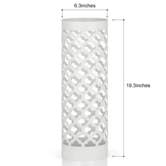 NEX&trade; Metal Umbrella Stand Rack White {4}