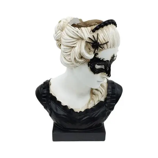 10" Lady with Mask Bust Container by Ashland&reg; {3}