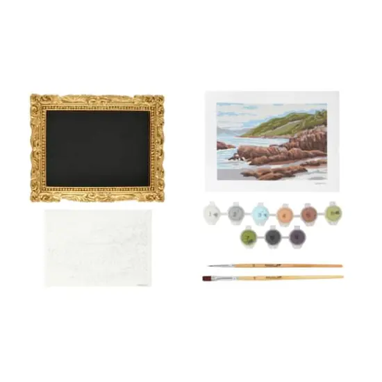Beach Paint-by-Number Framed Mini Kit by Artist's Loft&reg; {3}