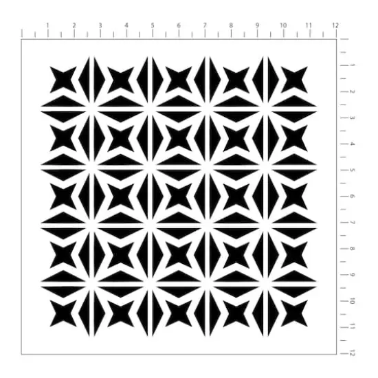 Pattern Stencils by Craft Smart&reg;, 12" x 12" {4}