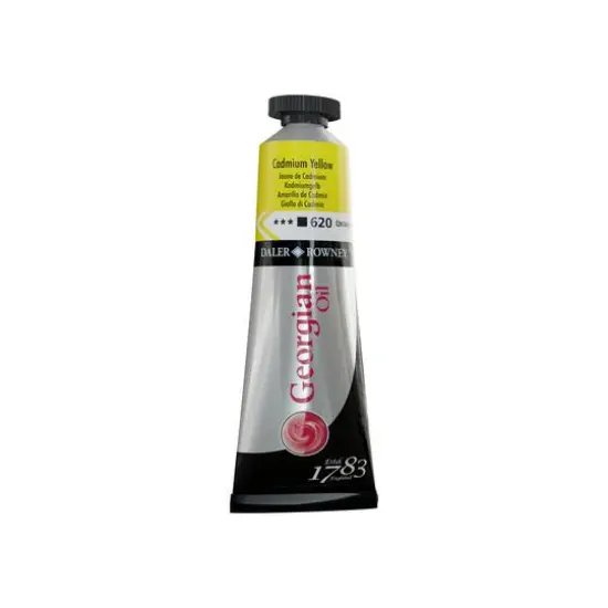Daler-Rowney&reg; Georgian Oil Colour, 38mL 616 Cadmium Yellow Hue {1}