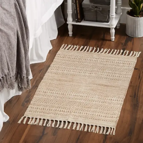 DII&reg; Stone Textured Dobby Hand-Loomed Rug, 2ft. x 3ft. {7}
