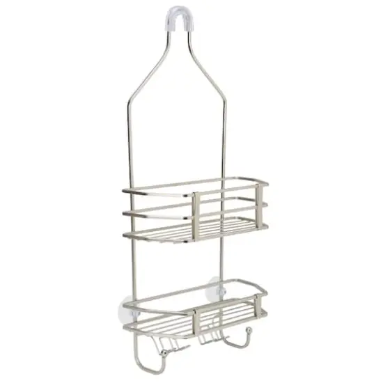 Bath Bliss Moderno Shower Caddy Satin {4}