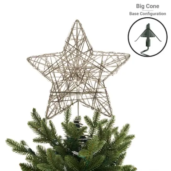 Village Lighting Christmas Tree Topper Holder {7}