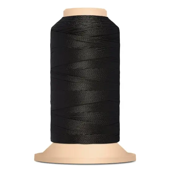 G&uuml;termann 325yd. Upholstery Thread 000 Black {1}