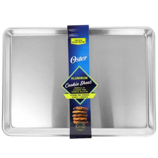 Oster 17" Baker's Glee Aluminum Cookie Sheet {6}