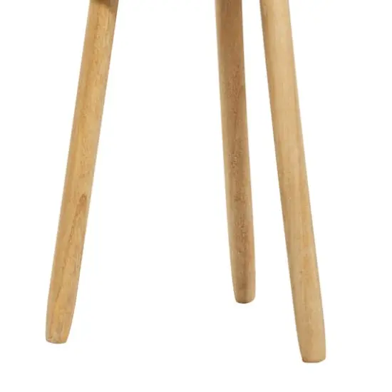 Multicolored Metal & Wood Farmhouse Planter Set {7}