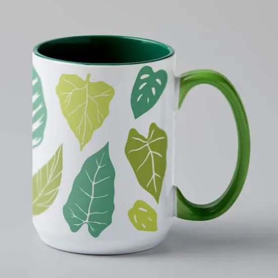 Cricut&reg; 15oz. Beveled Ceramic Mug Blank Forest {4}