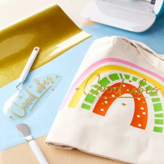 Siser&reg; Sparkle&trade; Heat Transfer Vinyl Gold Star {3}