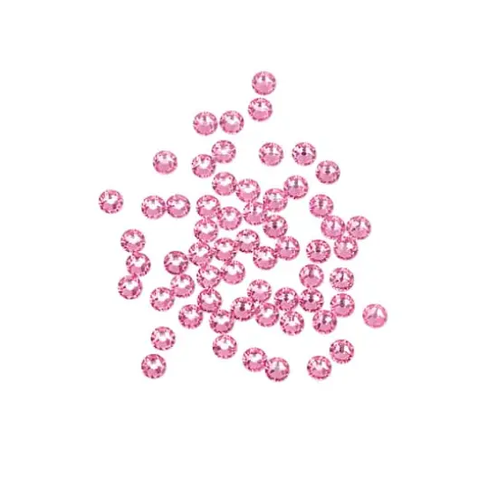 SS12 Round Flatback Austrian Crystals by Bead Landing&trade;, 65ct. Rose {1}