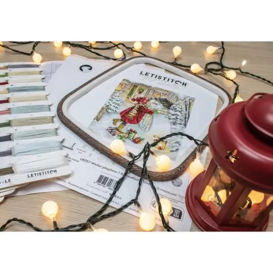 Letistitch Winter Playtime Counted Cross Stitch Kit {7}