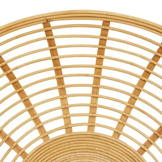 Set of 3 Brown Metal Boho Style Wall Decor 24", 22", 20" {5}