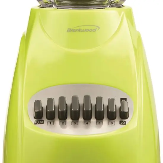 Brentwood Lime Green 12-Speed + Pulse Electric Blender {7}