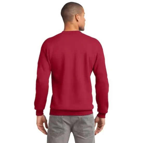 Port & Company&reg; Essential Fleece Crewneck Sweatshirt Red {6}