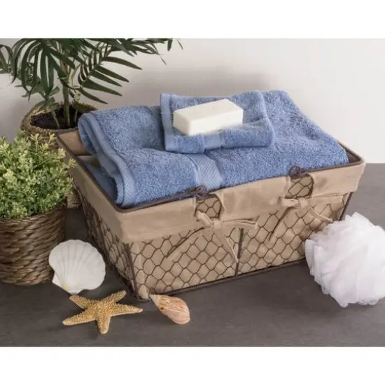 DII&reg; Natural Chicken Wire Egg Basket {7}