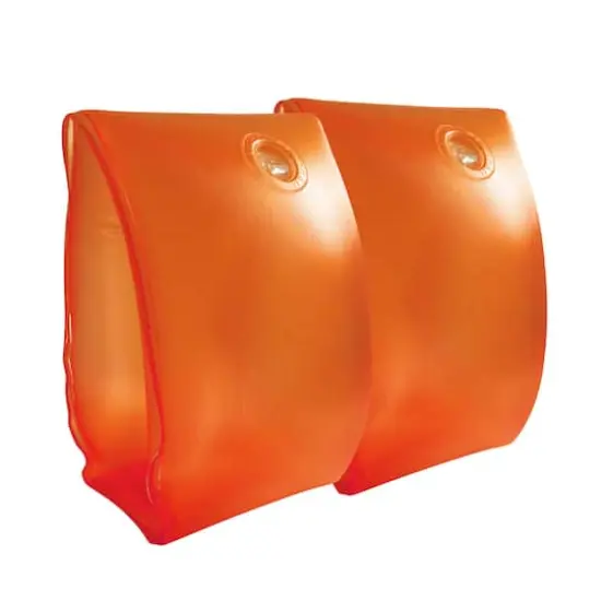 6" Inflatable Children's Arm Float Set Orange {1}
