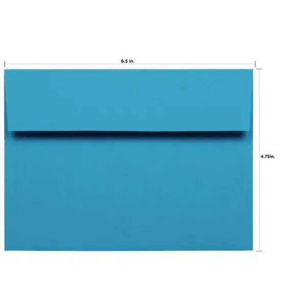 JAM Paper 4.75" x 6.5" Assorted Colors Invitation Envelopes, 150ct. {6}