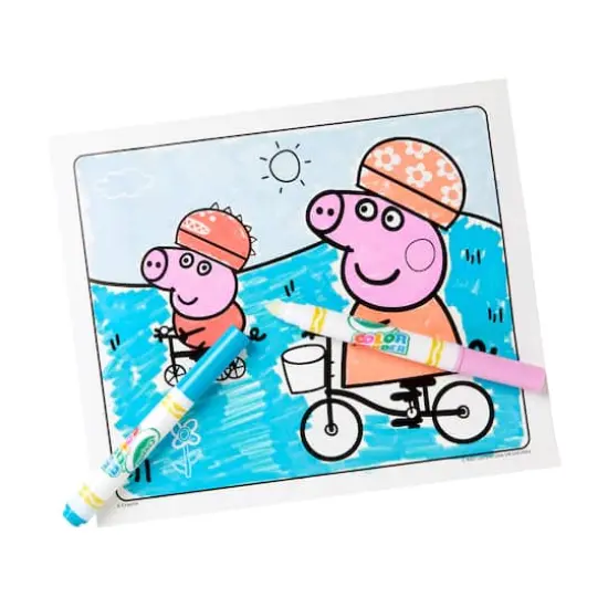 Crayola&reg; Color Wonder Mess Free&trade; Peppa Pig&trade; Foldalope {5}