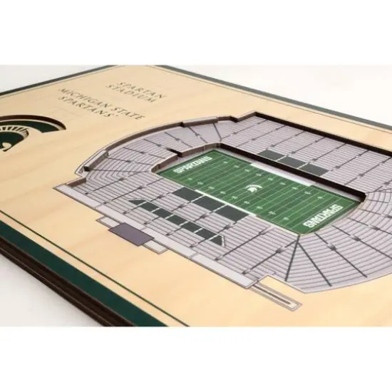 NCAA 3D StadiumViews Desktop Display Michigan State Spartans {5}
