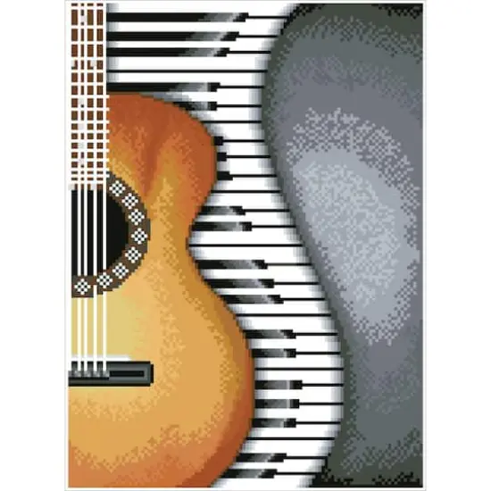 Diamond Dotz&reg; Intermediate Classical Jazz Pre-Framed Diamond Painting Kit {3}