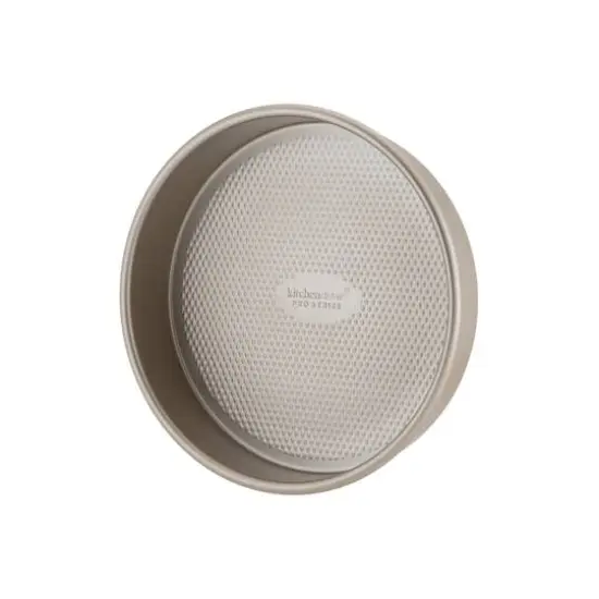 Kitchen Details Pro Series 9.5&rdquo; Round Cake Pan with Diamond Base {8}