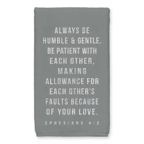 Always Be Humble Tea Towel Set {3}