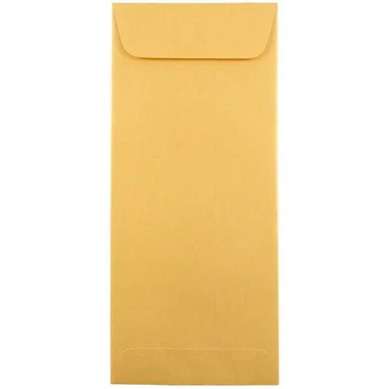 JAM Paper #10 Policy Metallic Business Envelopes, 25ct. Silver Stardream {2}