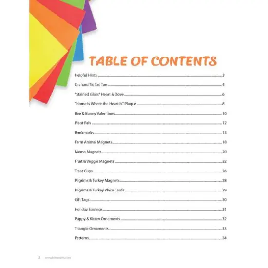 Leisure Arts&reg; Craft Foam Favorites Book {4}