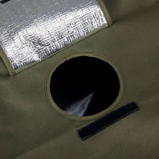 Household Essentials 2.75ft. Olive Green Thermal Standing Cooler with Travel Bag {8}